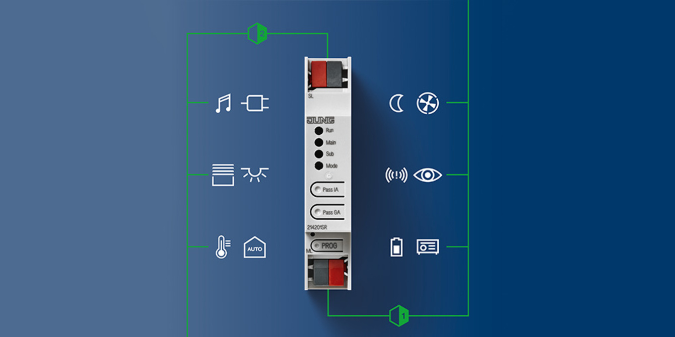 KNX Bereichs- und Linienkoppler bei Elektro Steer GmbH in Schondorf a. Ammersee